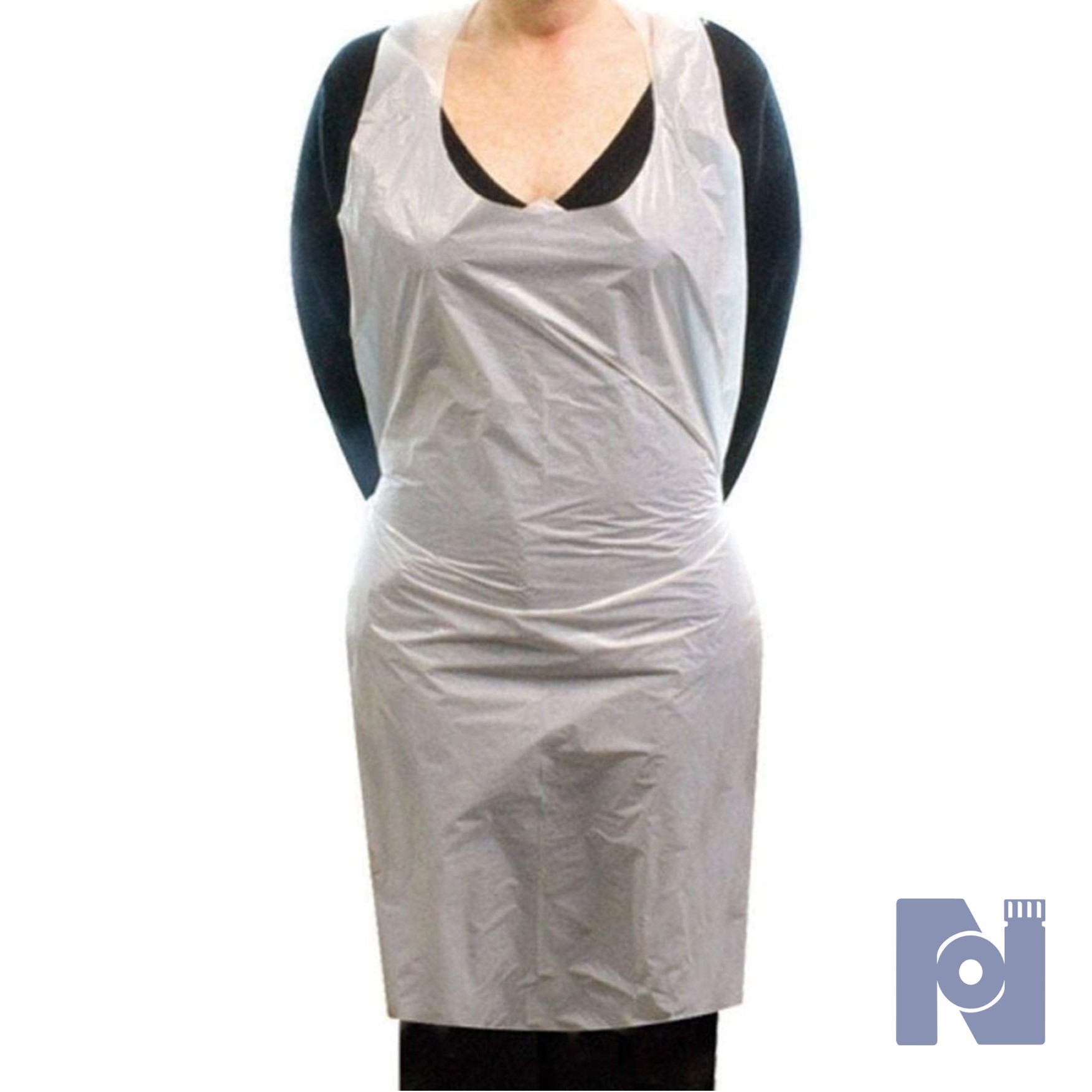 White Disposable Aprons