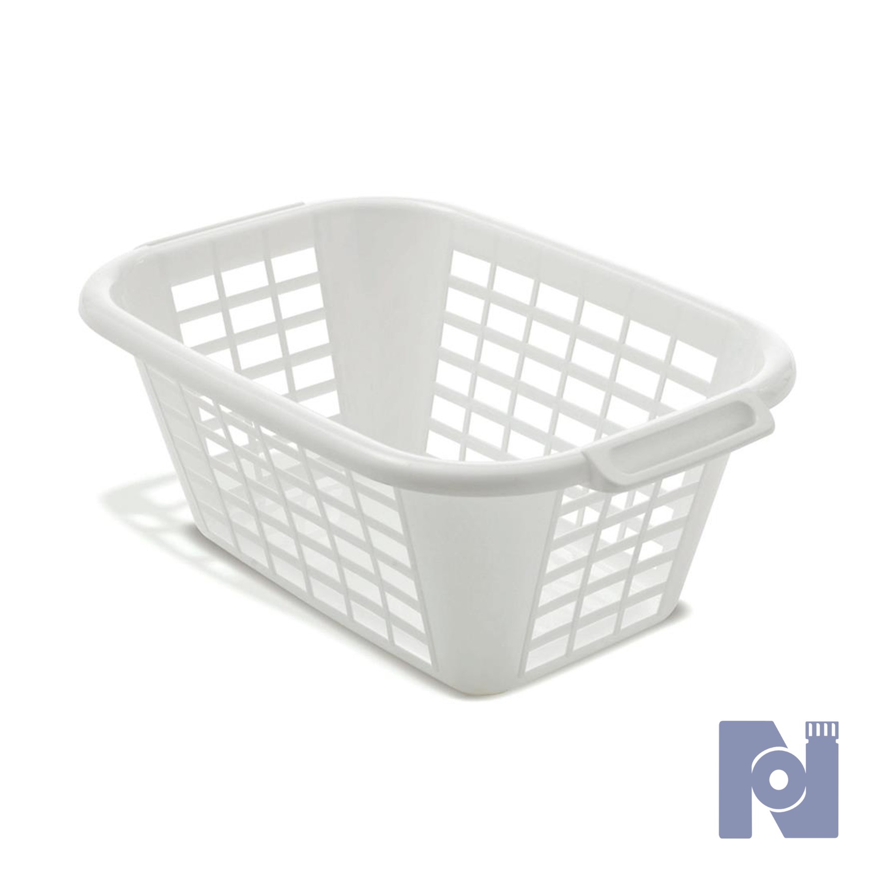__Addis White Laundry Basket 1277 Newhall Janitorial