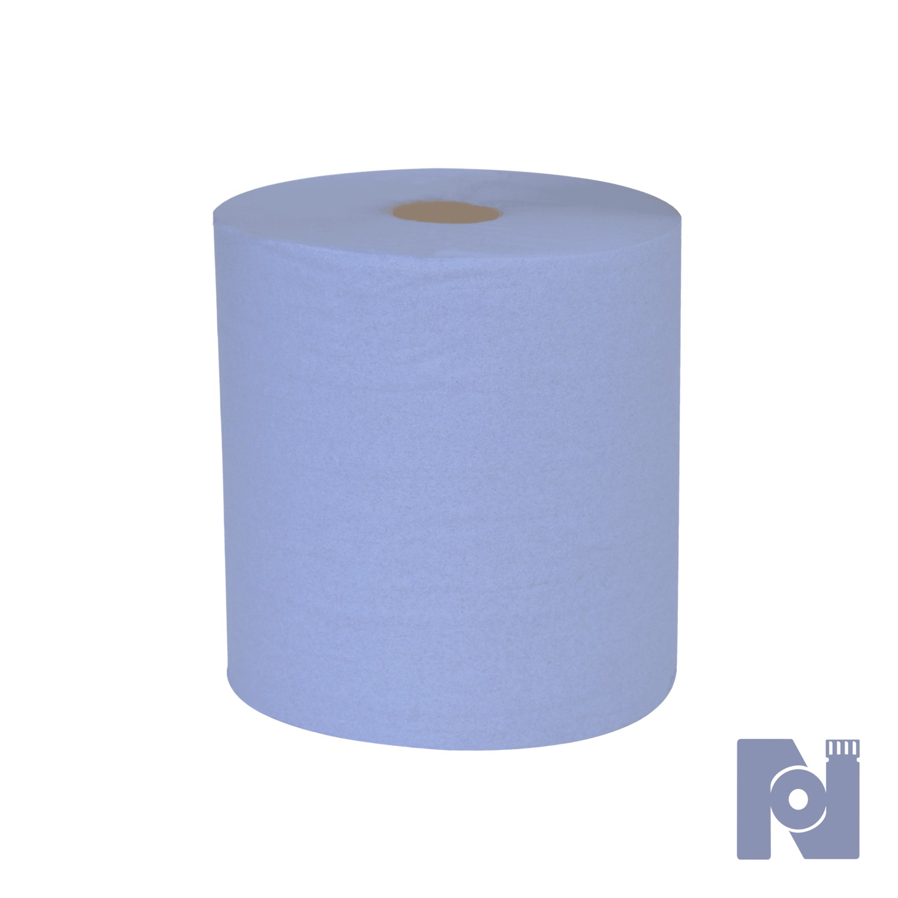 6 X BLUE ROLL 2Ply Centrefeed Rolls Paper Hand Towels Absorbent Made In UK 