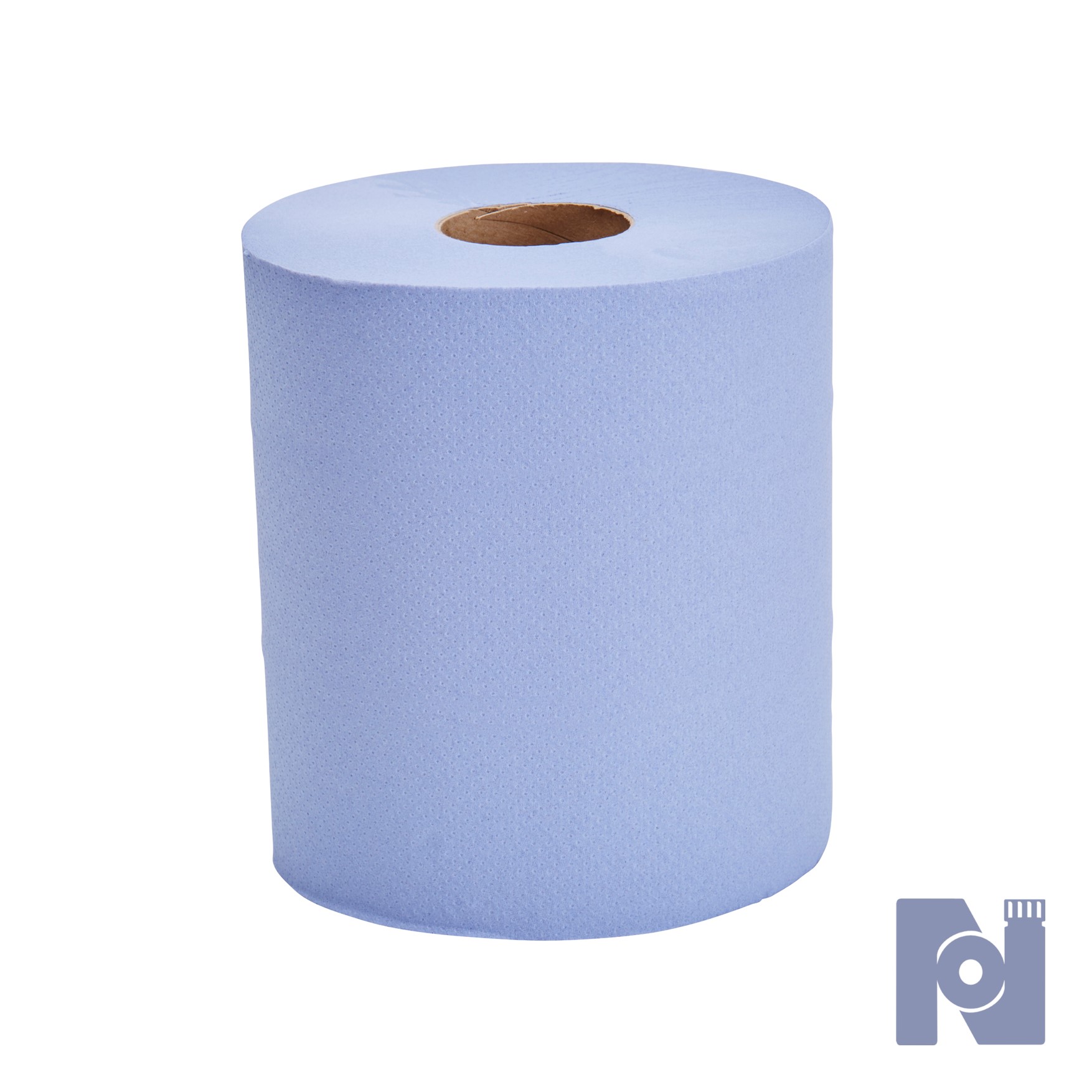 Embossed Centrefeed Roll - Blue