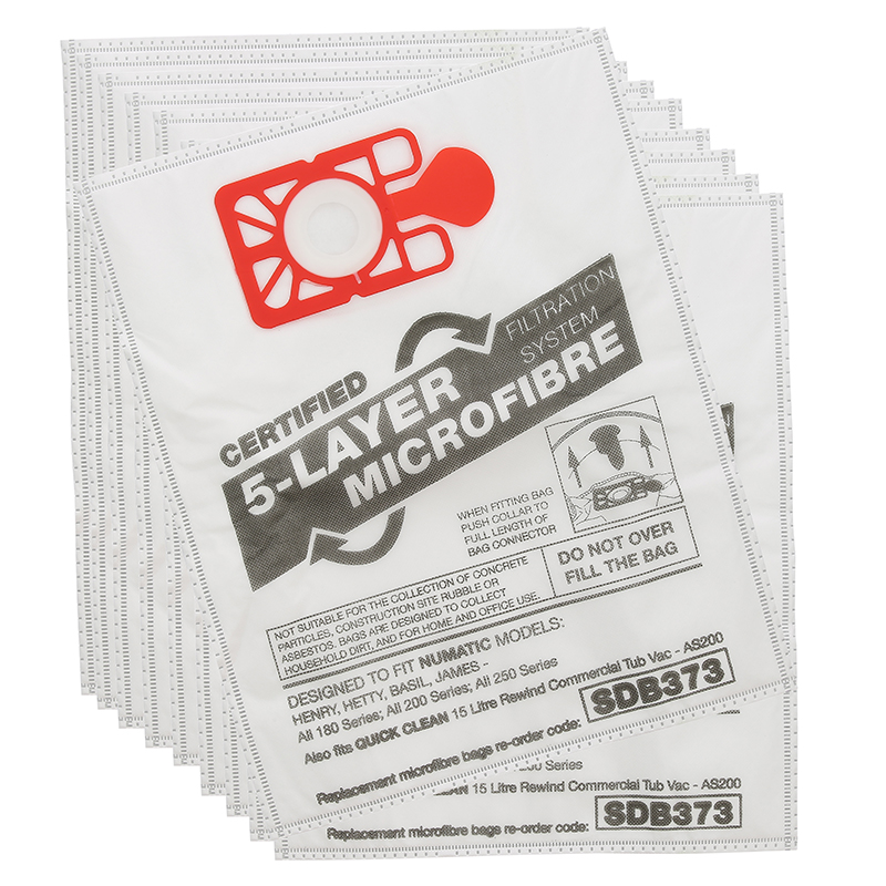 HEPA Microfibre Dust Bags