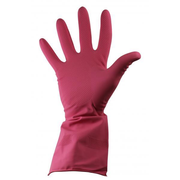 Red Household Rubber Gloves