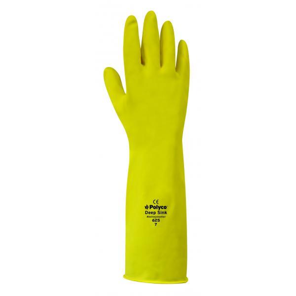 Yellow Long Kitchen Gloves