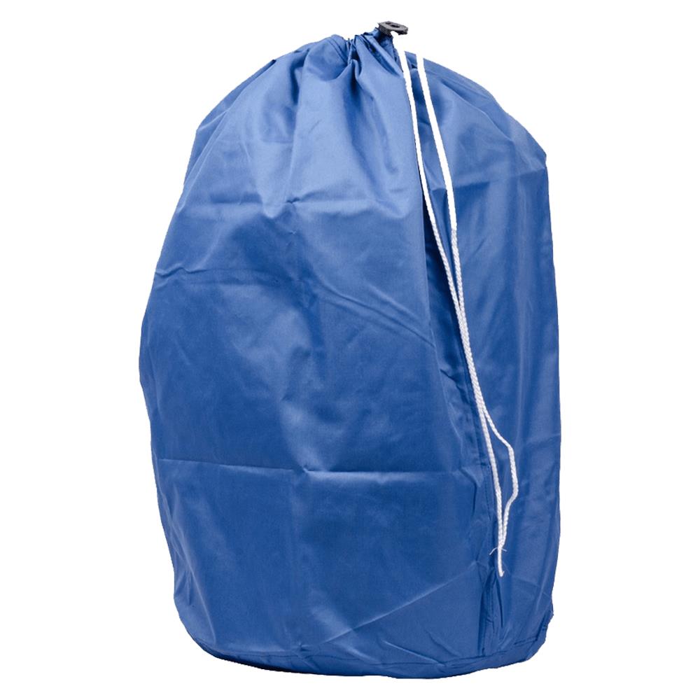 Drawstring Laundry Bag Blue