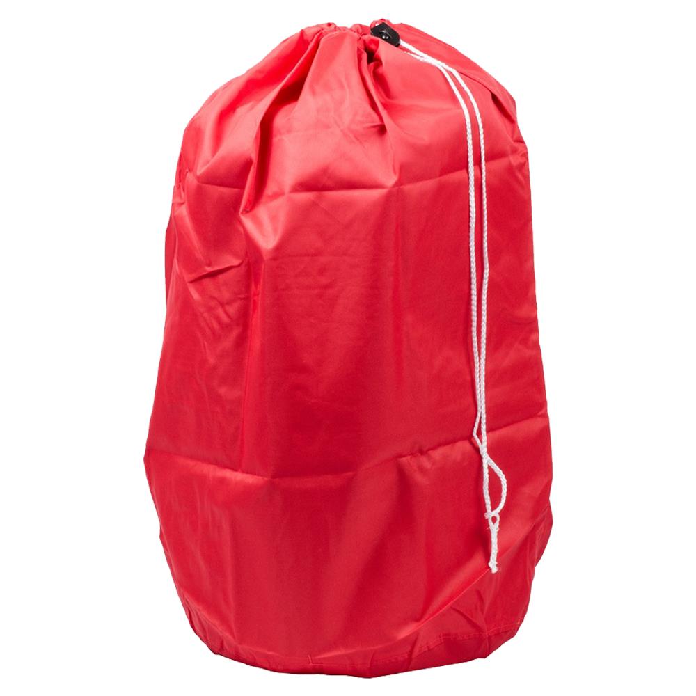 Drawstring Laundry Bag Red