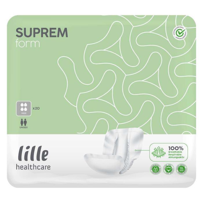 Lille Suprem Form Maxi Large Shaped Pads