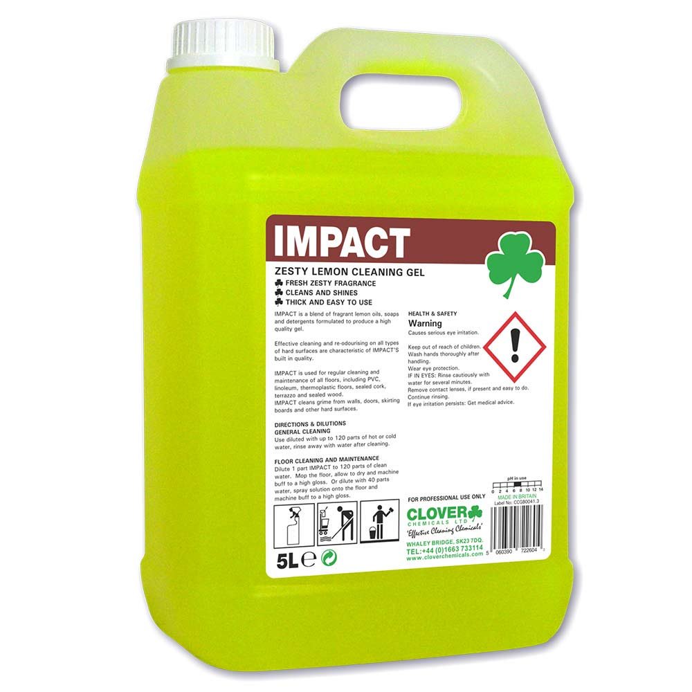 Clover Impact Lemon Floor Gel