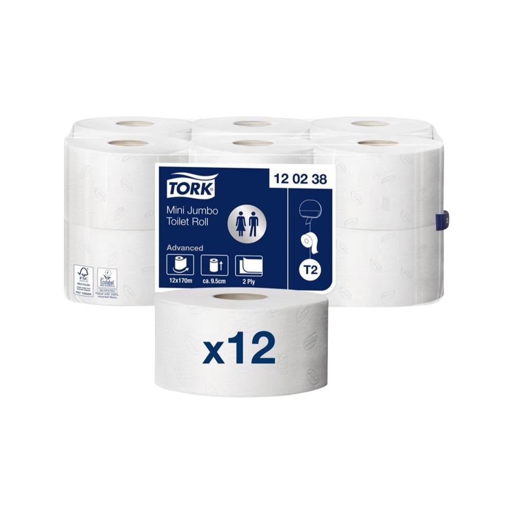 Tork Mini Jumbo Toilet Roll Advanced