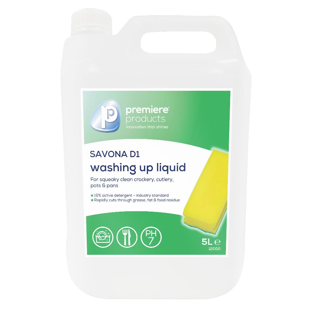 Premiere Savona D1 Washing Up Liquid