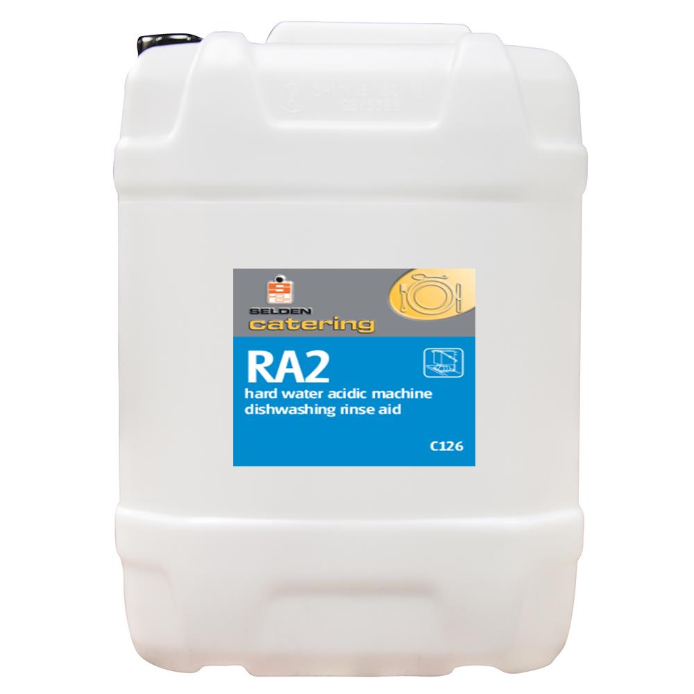 RA2 Hard Water Acidic Dishwasher Rinse Aid