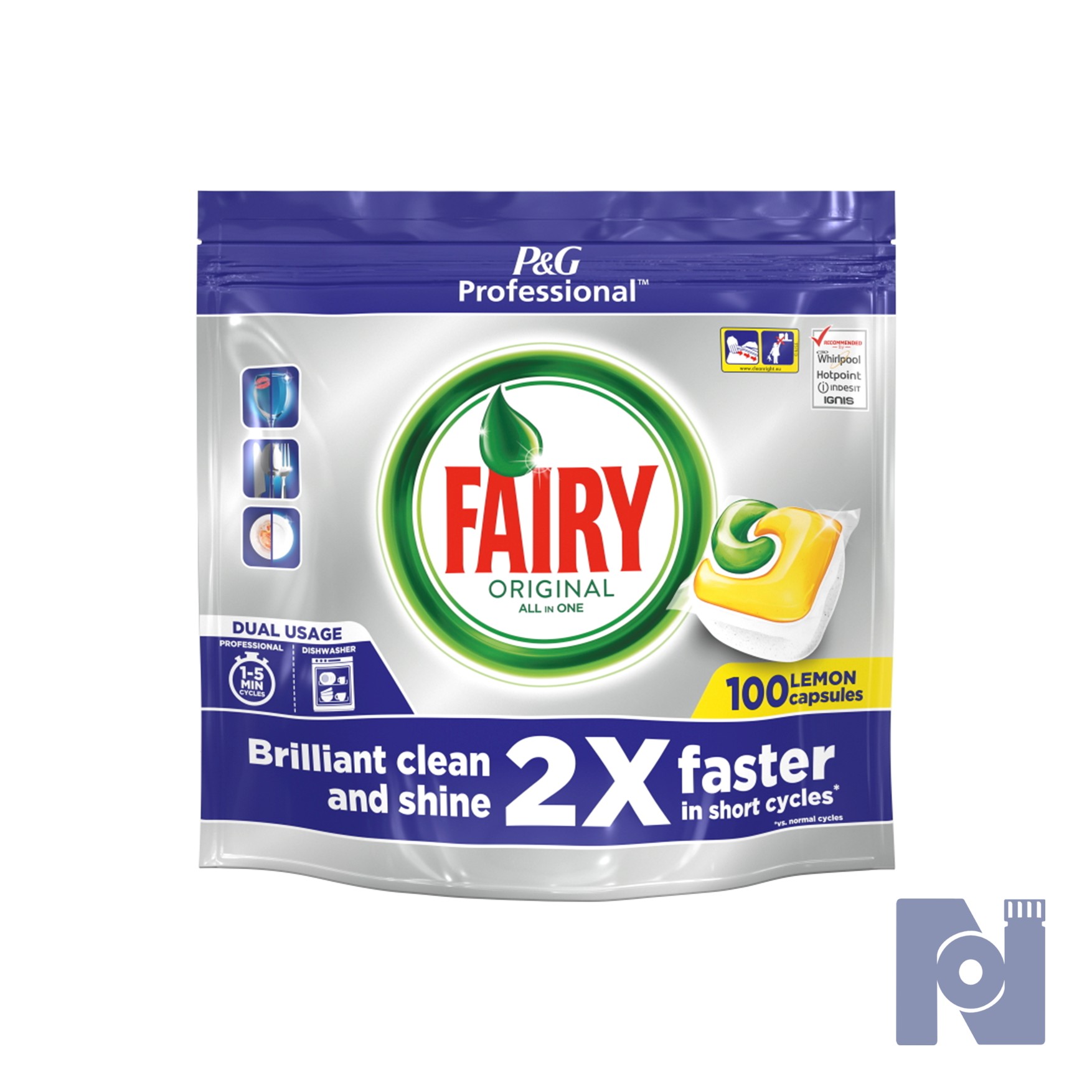 Fairy Lemon AllInOne Dishwasher Tablets 8973 Newhall Janitorial